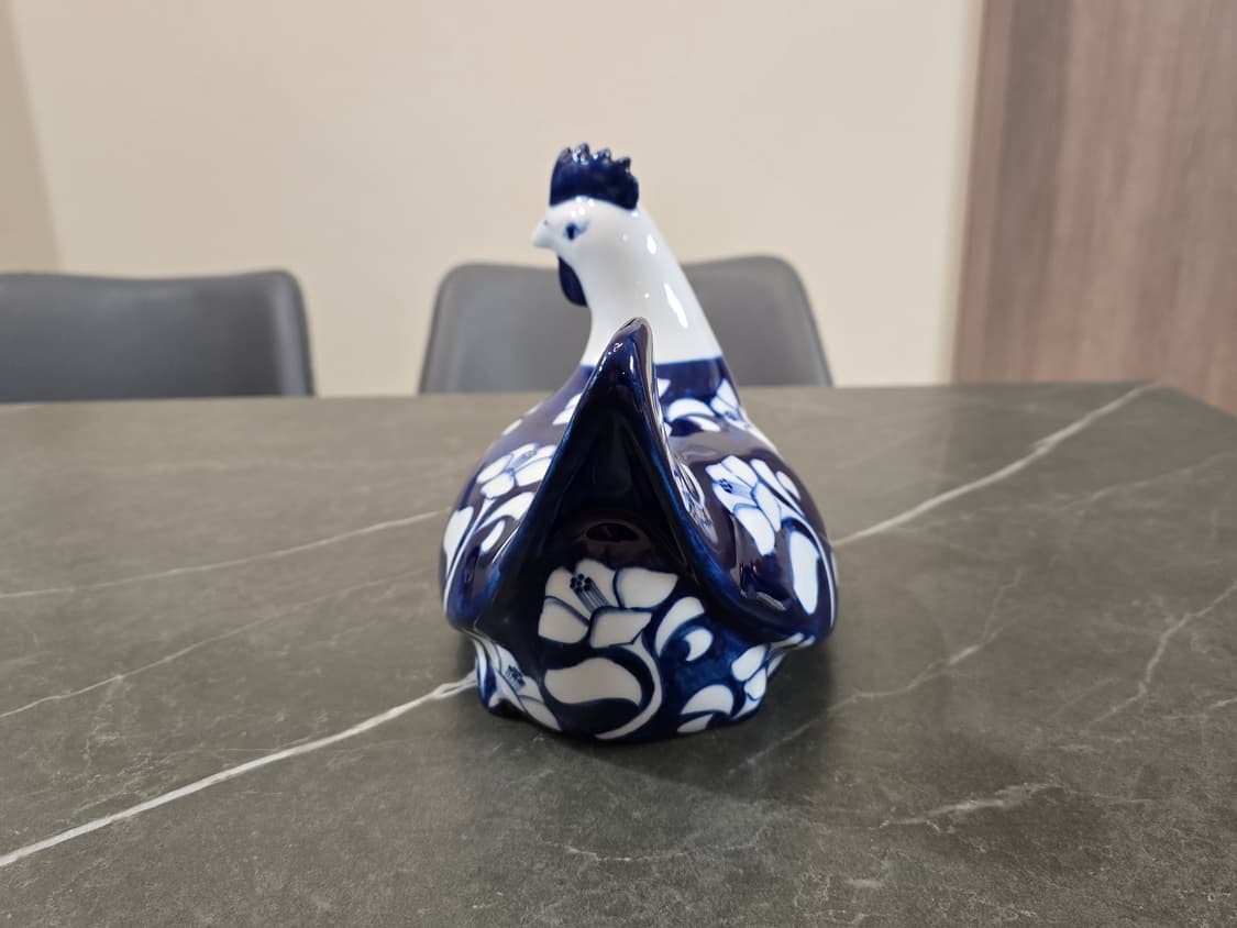 Gallo Design 핸드페인트 닭 도자기 장식품 상품이미지6