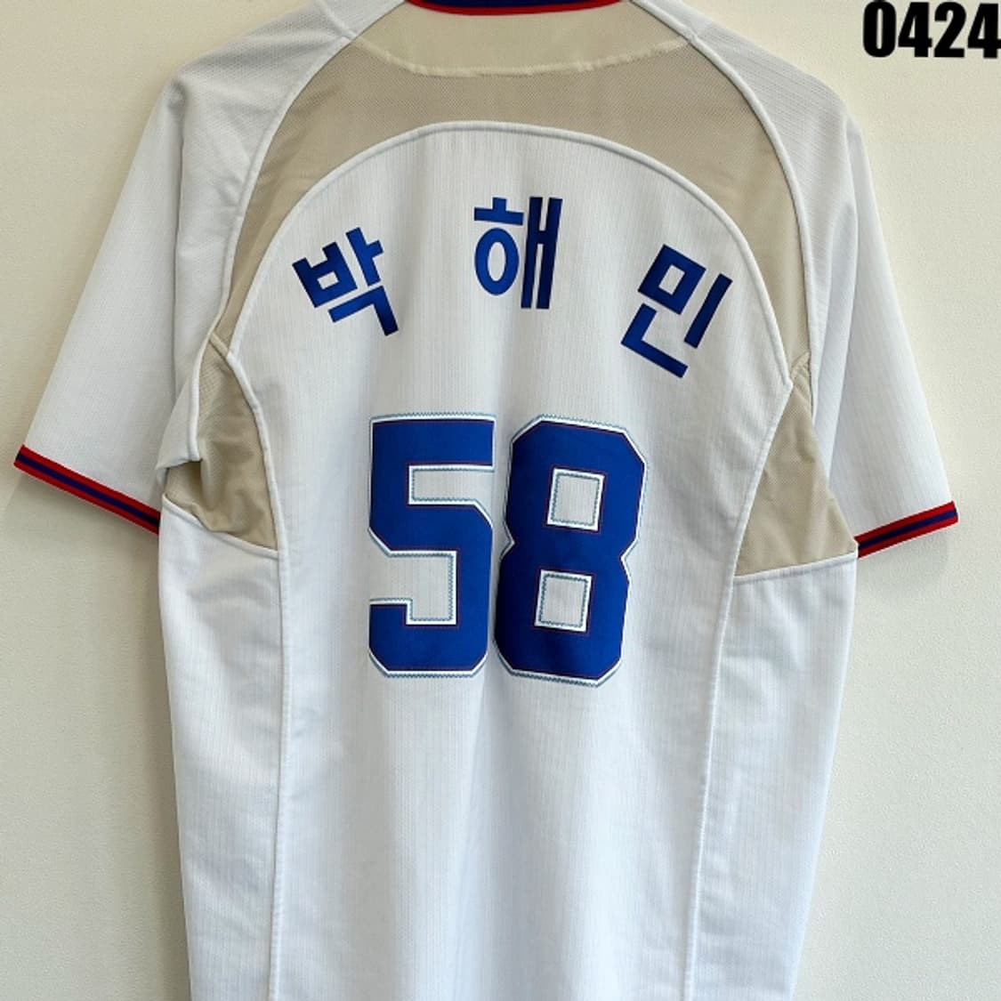 삼성 라이온즈 x 빈폴 아웃도어 콜라보 야구 유니폼 100 0424 상품이미지10