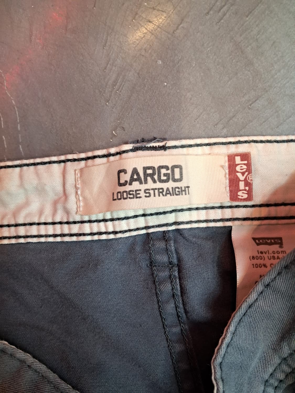 리바이스 루즈 스트레이트 카고 W34 L32 상품이미지3