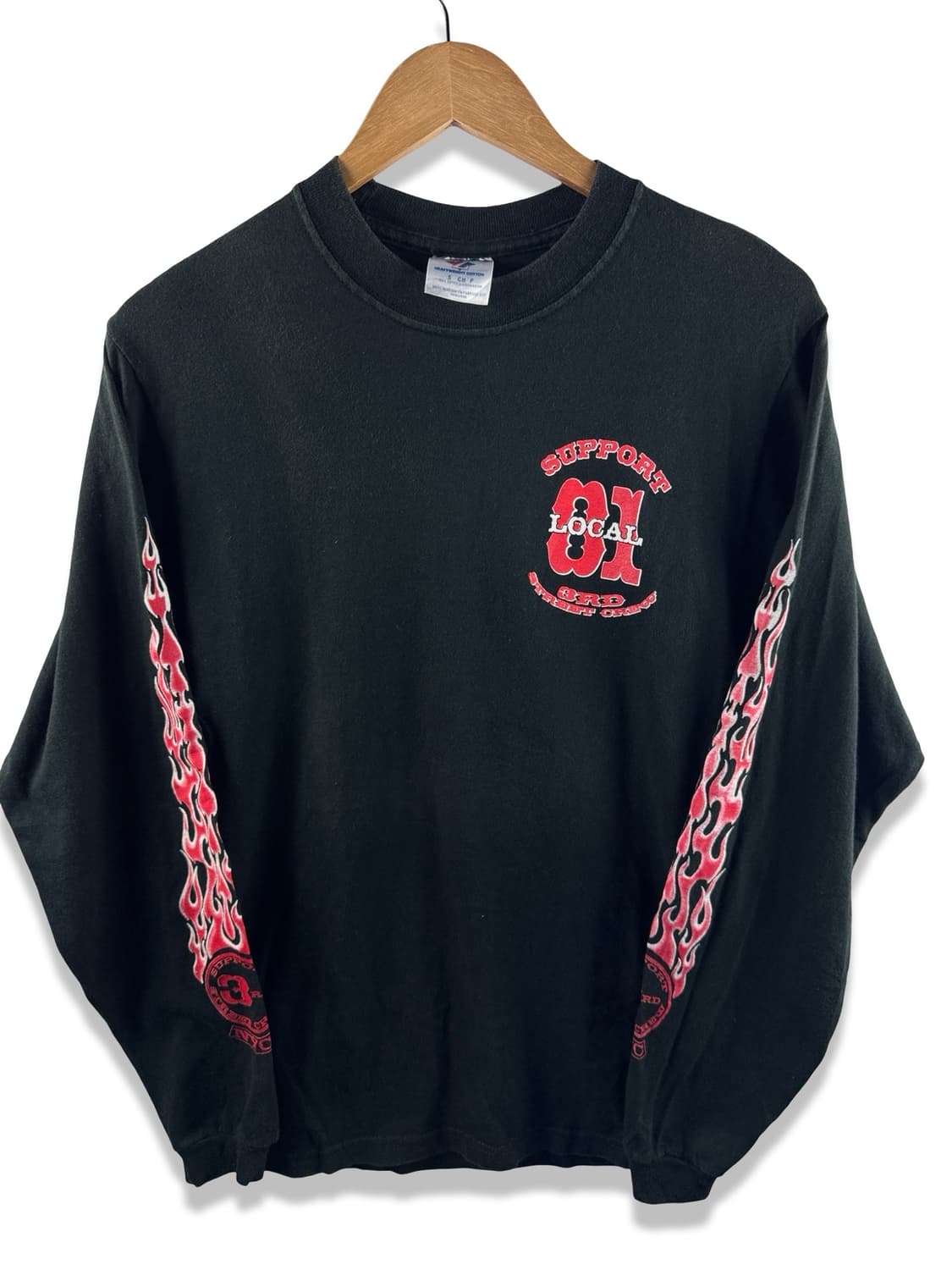 JPN 3RD STREET CREW 플레임 롱슬리브2282 상품이미지1