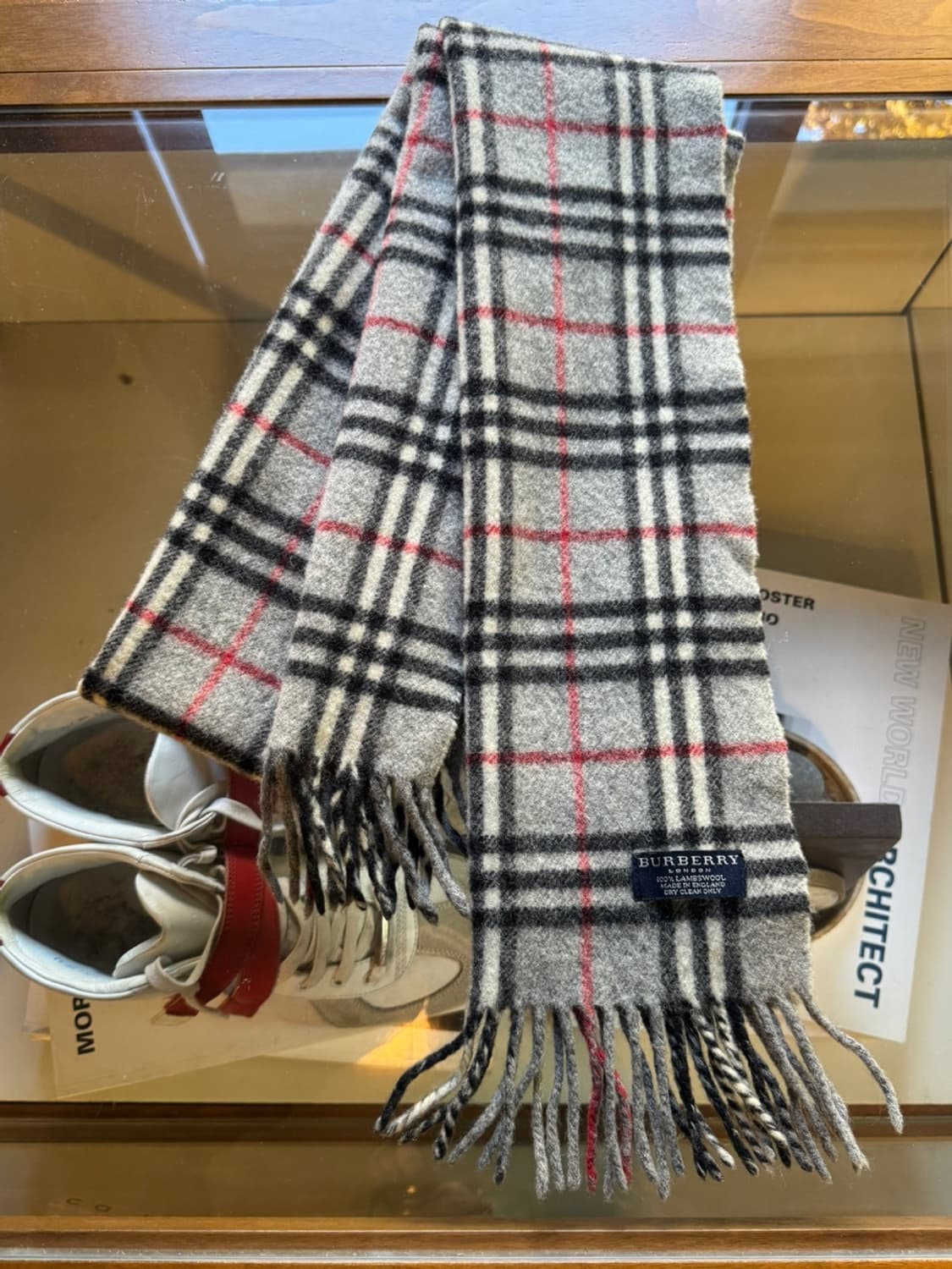 버버리 노바패턴 클래식 머플러  상품이미지9