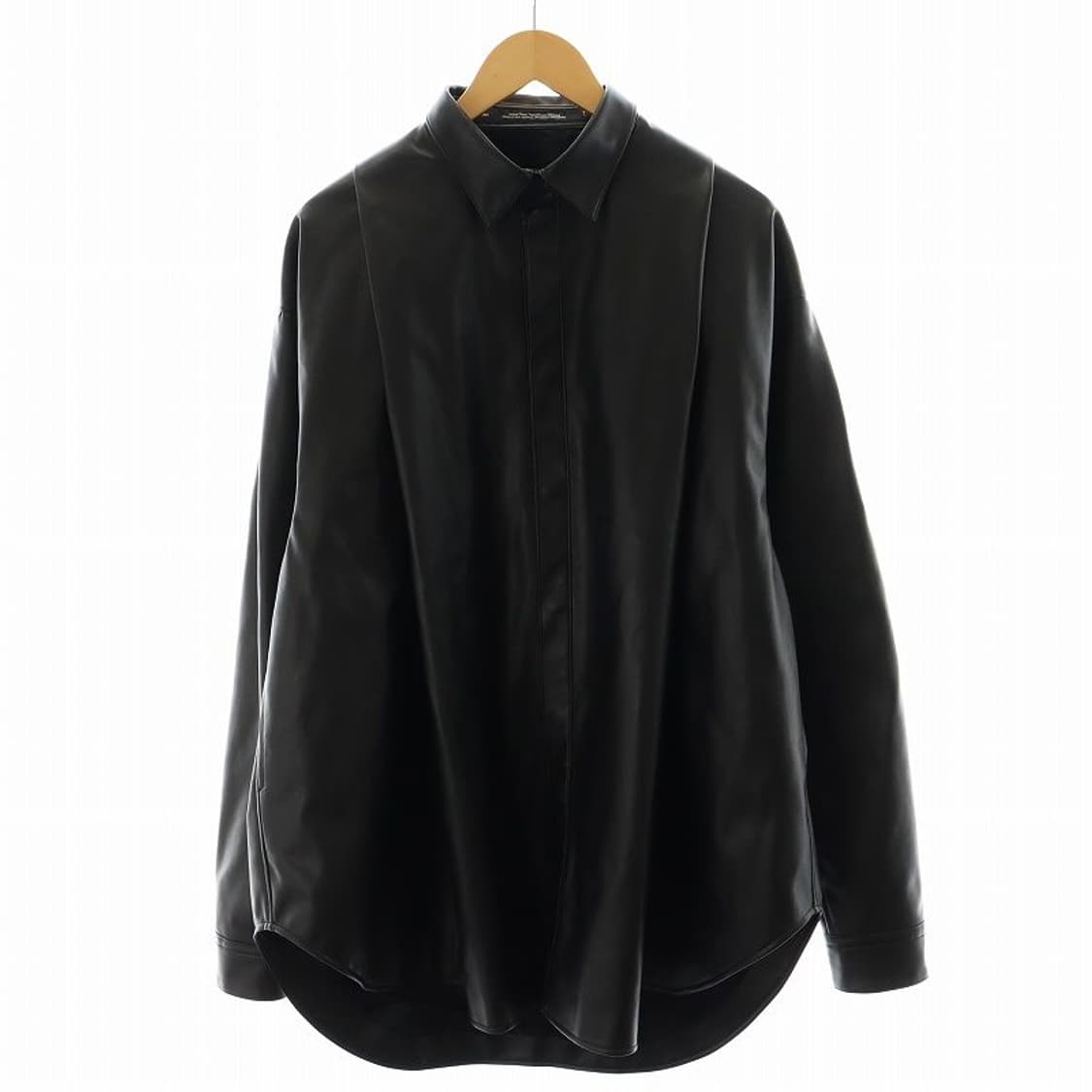 23SS 율리우스 신세틱 레더 셔츠 상품이미지1