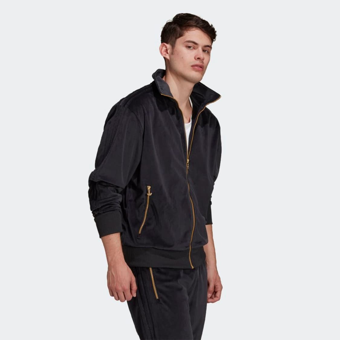 아디다스 벨루어 벨벳 트랙탑 셋업 L/M 상품이미지3