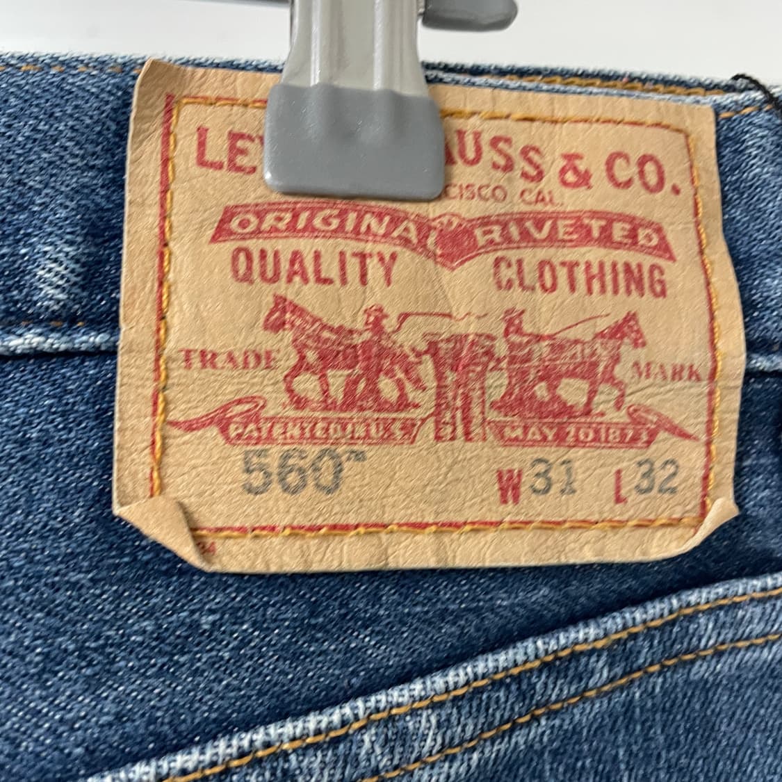 리바이스 560 데님 팬츠 W31 L32 상품이미지4