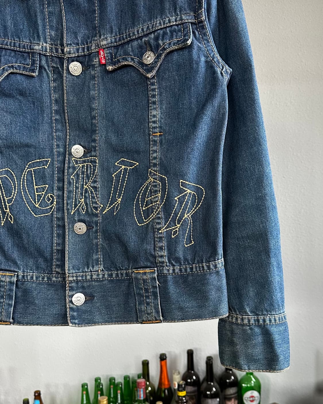 [L]리바이스 Levi's 타입원 자수 데님 트러커 자켓 상품이미지5