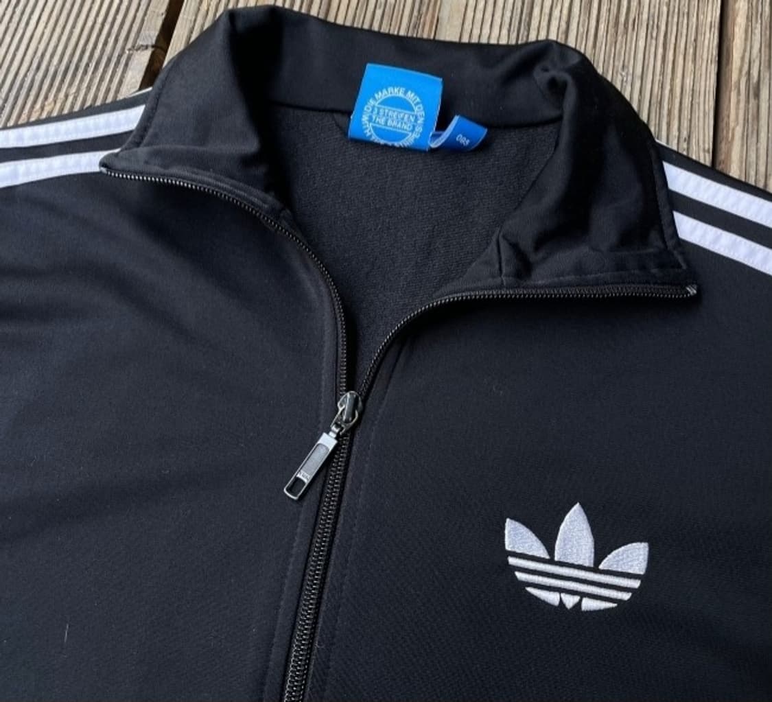 아디다스 파이어버드 블랙 검정 트랙탑 져지집업 95/M 상품이미지2