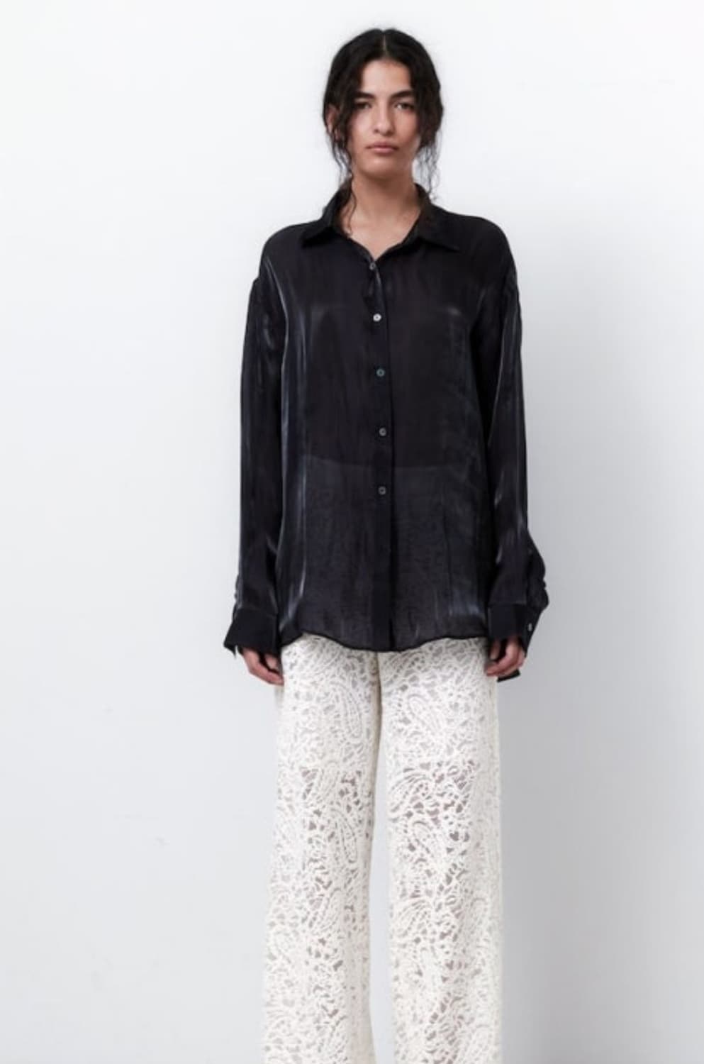 에핑글러 글로우 셔츠 블랙 상품이미지1