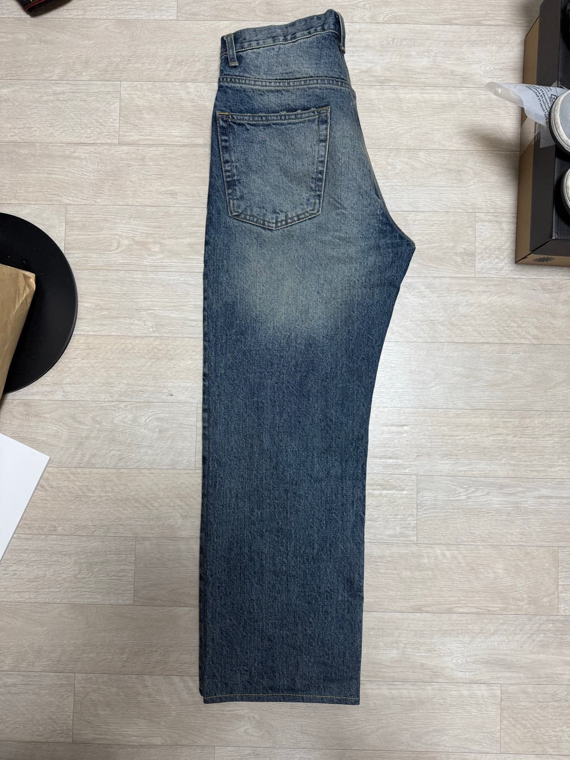 아트이프액츠 Regular 5P Denim Pants_Usedindigo 상품이미지5