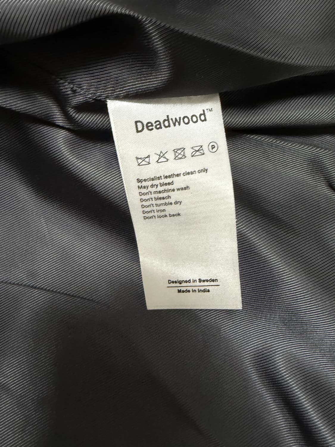 Deadwood hiro 레더 자켓 상품이미지10