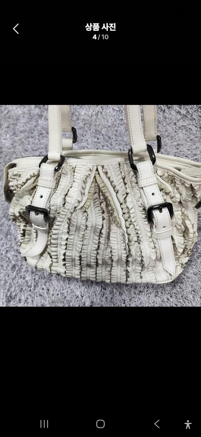 버버리 레드 숄더백 상품이미지4