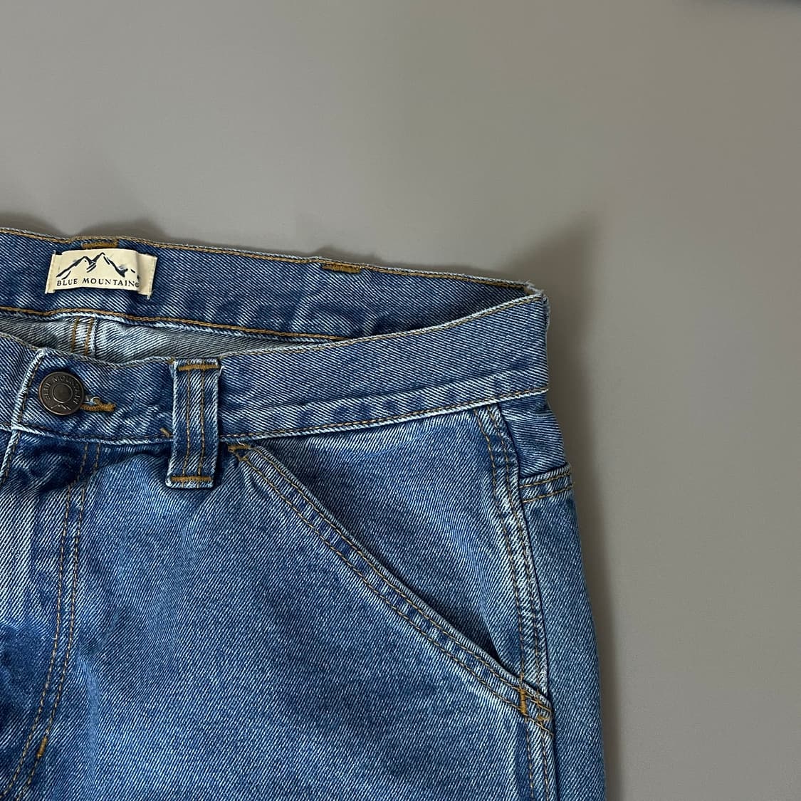 (36) 블루마운틴 중청 데님팬츠 상품이미지3
