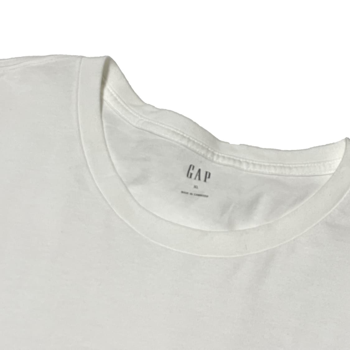 GAP 갭 로고 반팔 티셔츠 화이트 상품이미지5