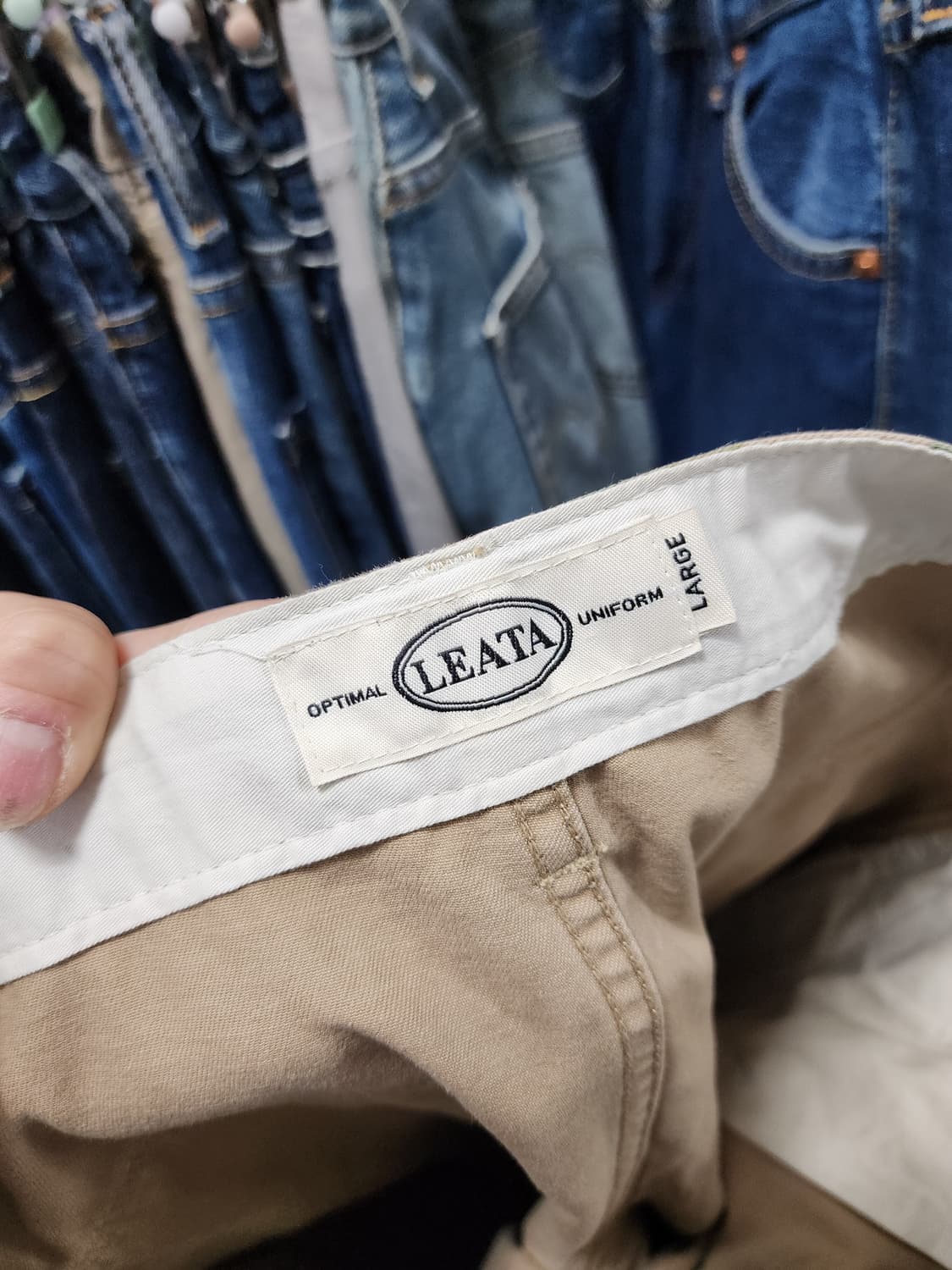 LEATA 리타 카모플라쥬 카고 바지 상품이미지8