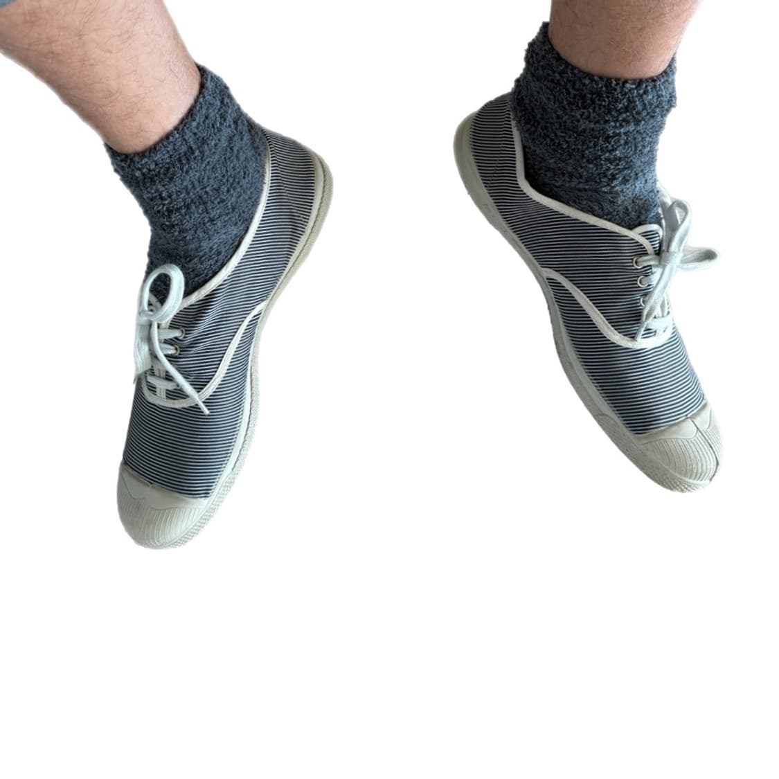 벤시몽 스트라이프 플랫스니커즈 상품이미지2