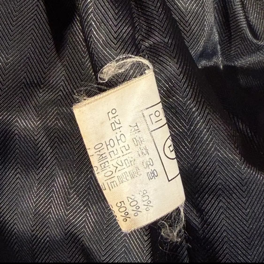 빈티지 헤비 카우레더 헌팅 자켓 L 소가죽 카코트 상품이미지7