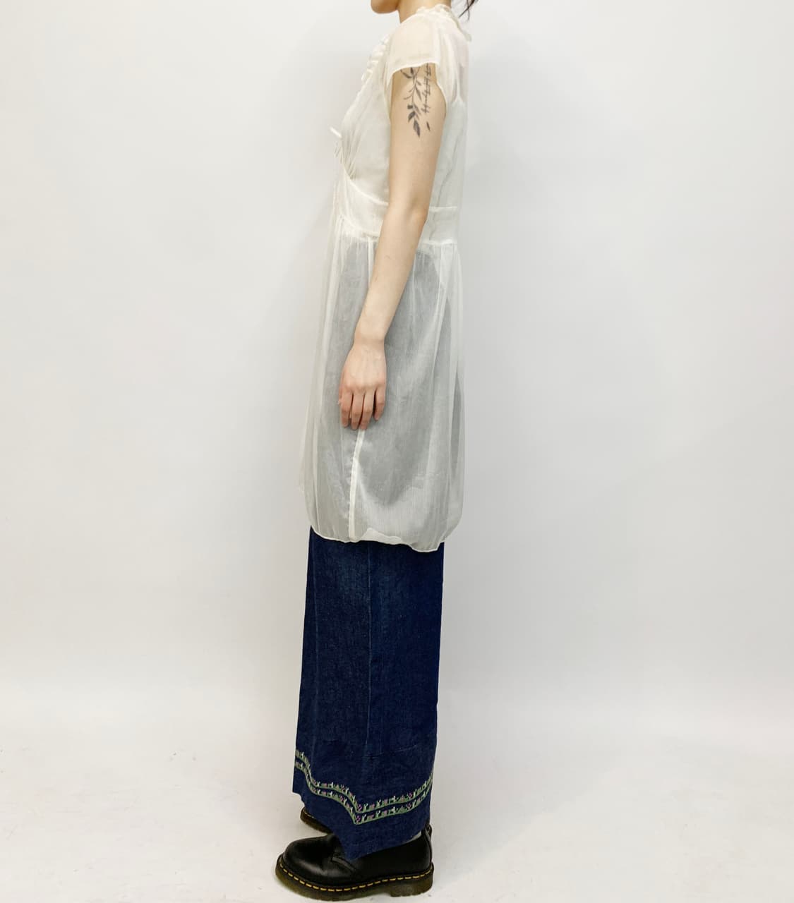 QUALITE NOTE 레이스 시스루 슬립 상품이미지3