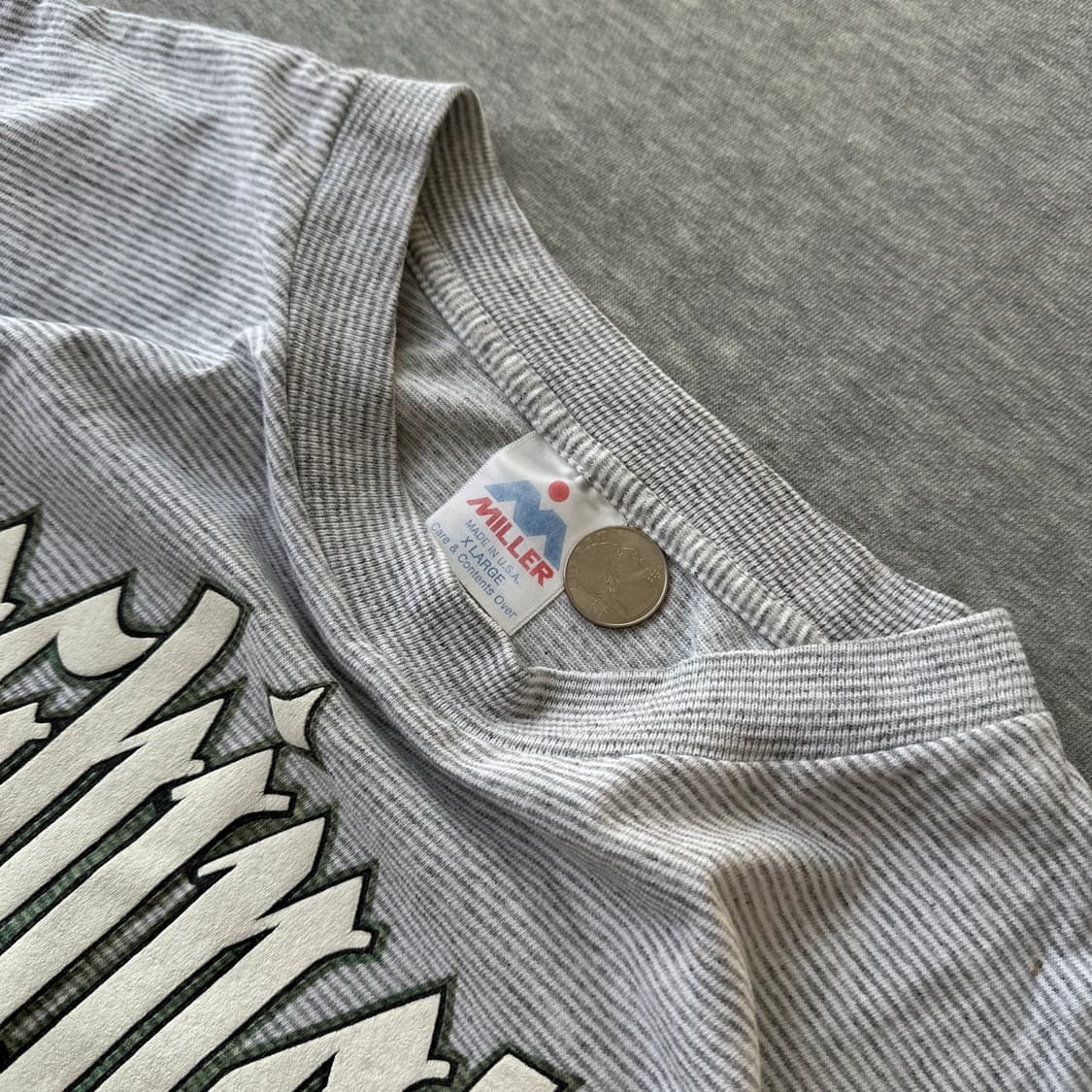 [90s] 워싱턴 D.C. 캐피톨 퍼피 프린트 티셔츠 (XL, 싱글스티치 상품이미지3