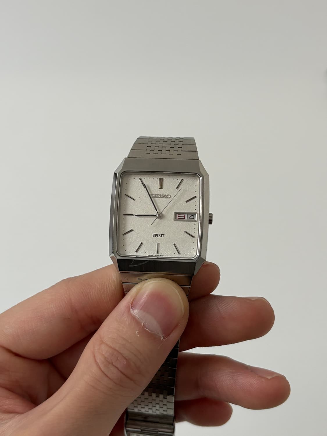 1990s Spirit Snowflake Dial Square Quart 상품이미지2