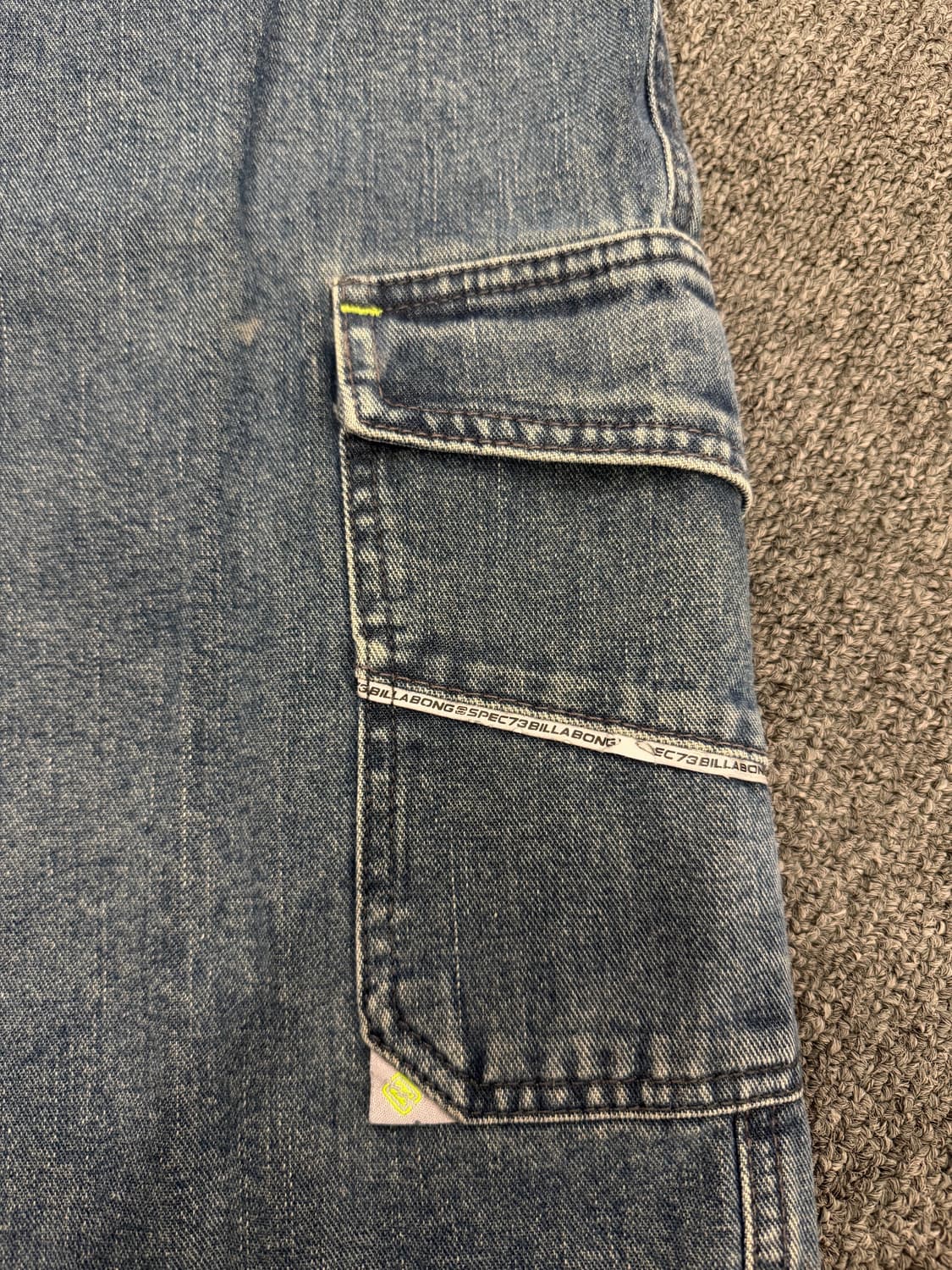 30)Billabong 빈티지 버뮤다 데님팬츠 상품이미지5