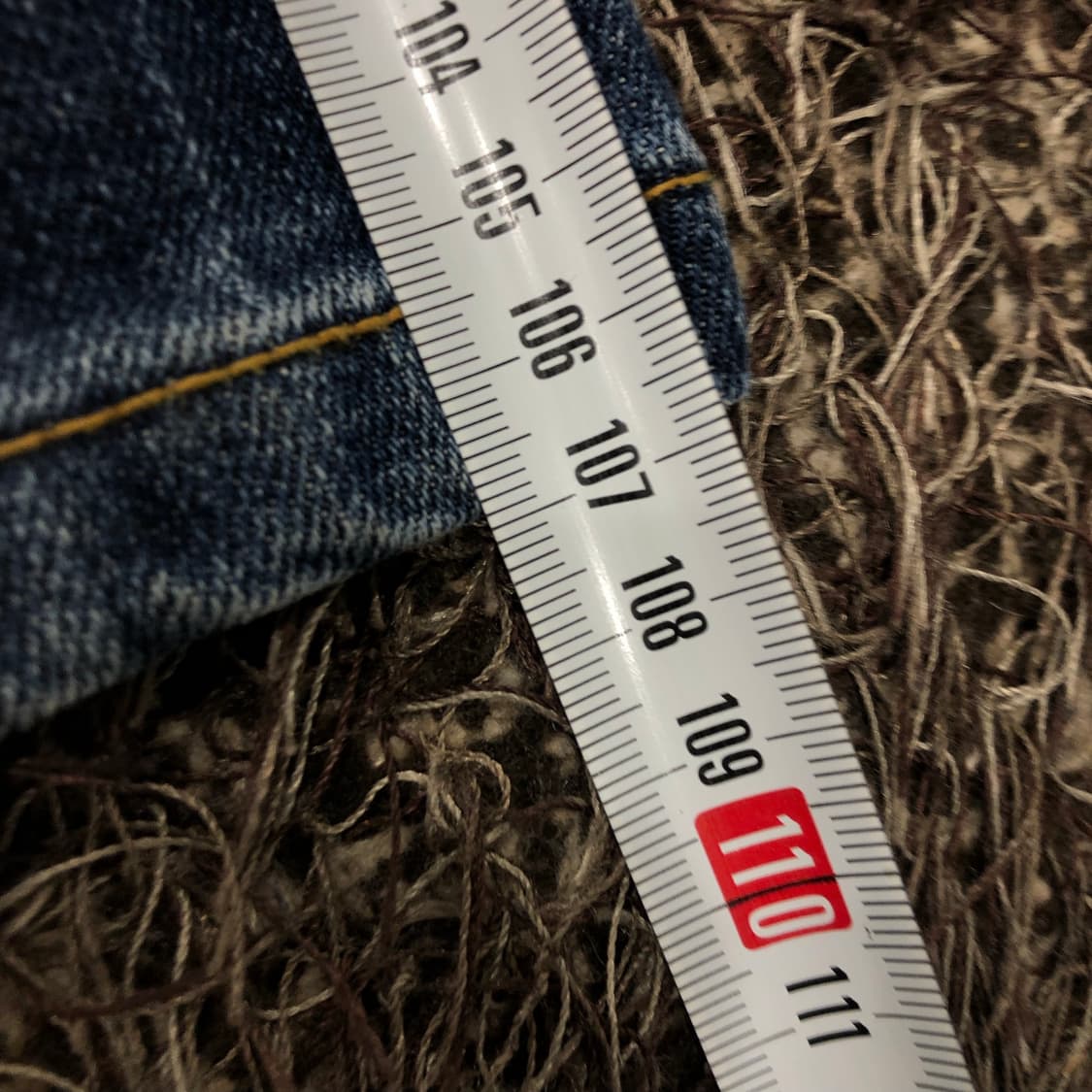 34 CLOUD72 스컬 크로스 이글 패치 워싱 데님 팬츠 상품이미지10