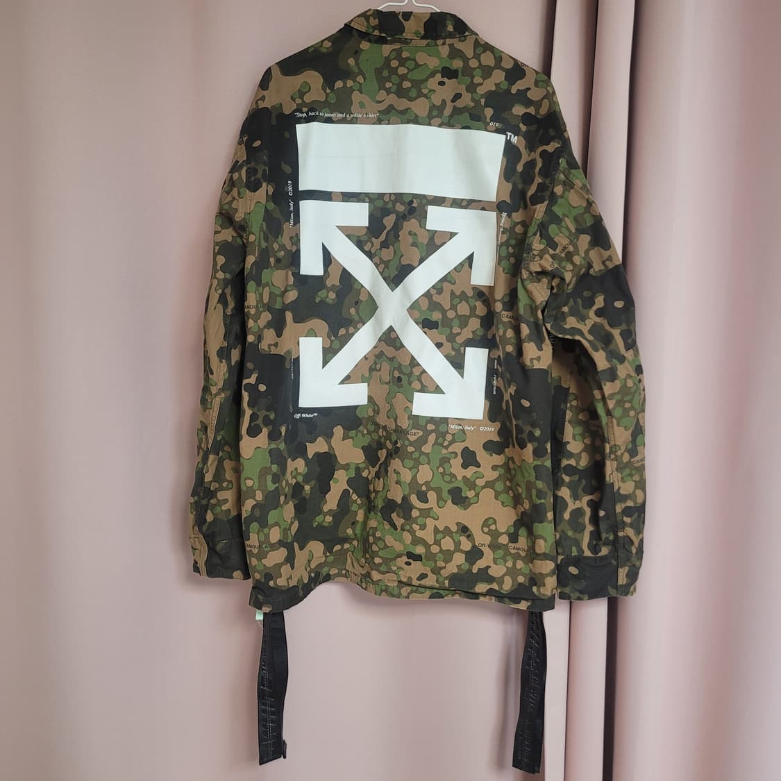 오프화이트 ape 카모 자켓 XXL 상품이미지2