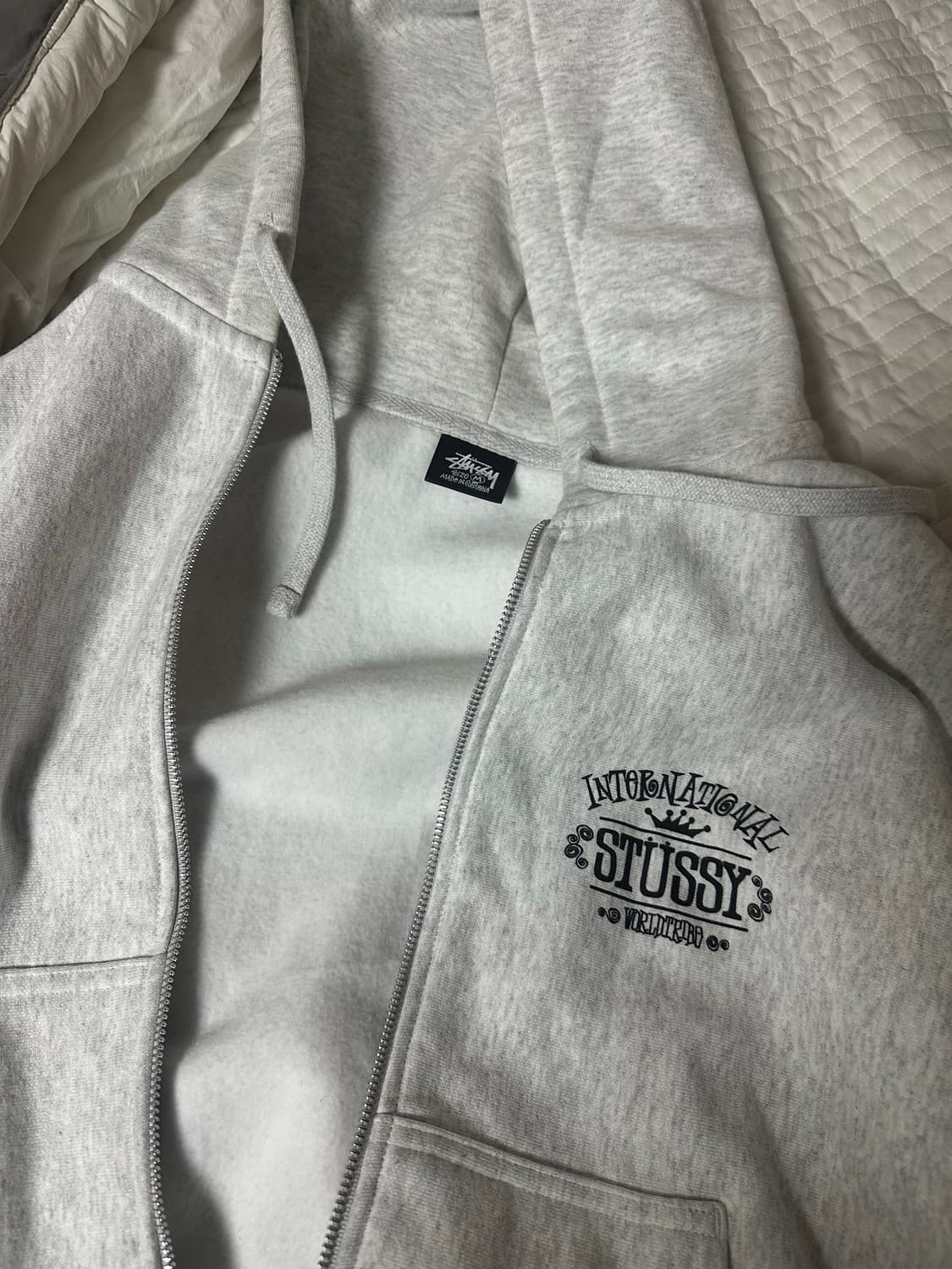 스투시 stussy international 후드집업 m 상품이미지3