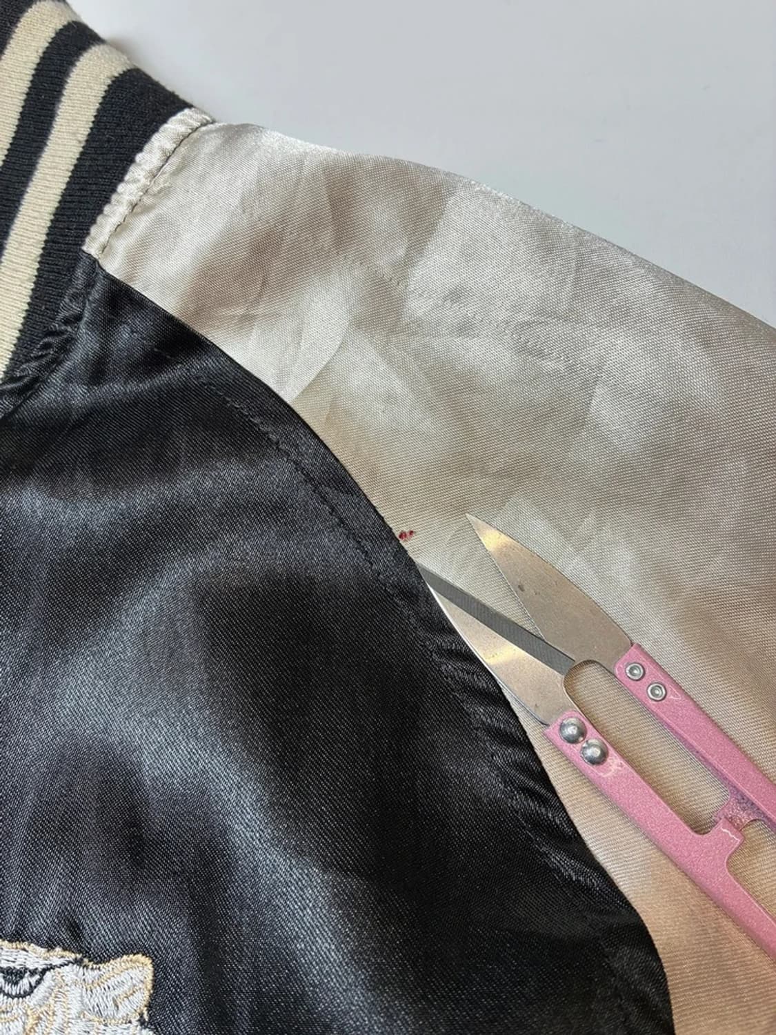 일심여경 재팬 드래곤 자수 스카쟌 자켓 PN8969 상품이미지8