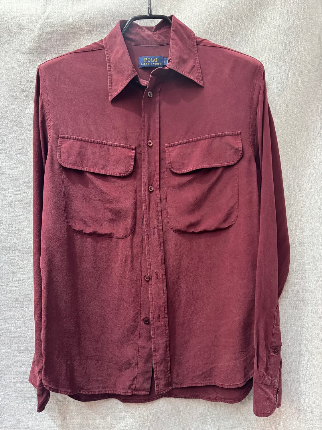 폴로랄프로렌 실크100% 워크셔츠 2(S) 상품이미지1