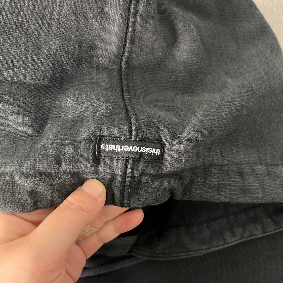 100 디스이즈네버뎃 후드티 상품이미지4