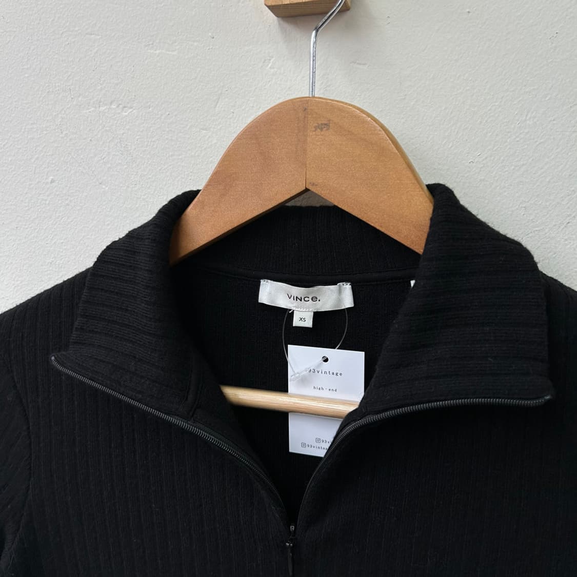 16182 - 빈스 반집업 니트 상품이미지3