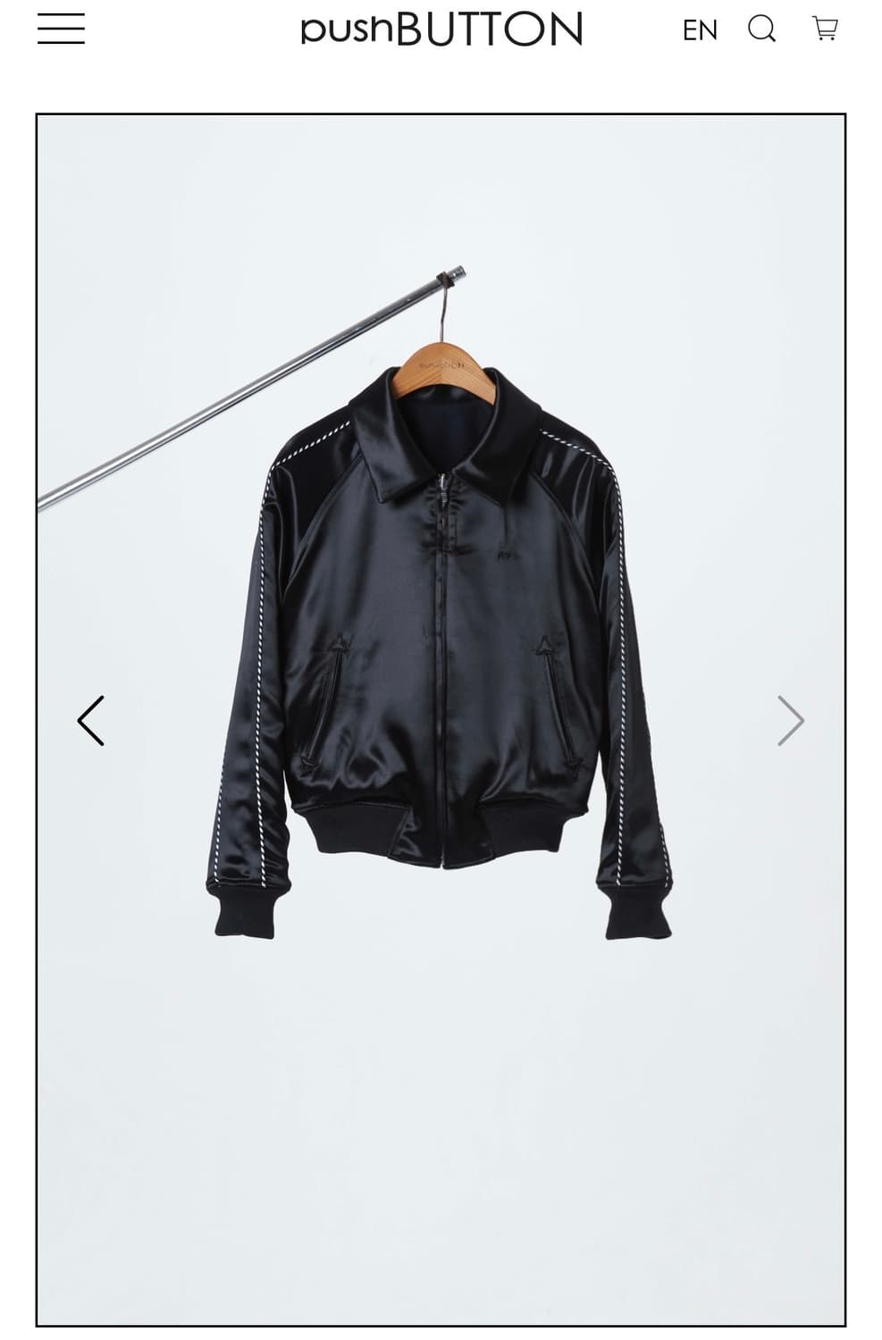 푸시버튼 PF22 COLOR BLOCK BACK LOGO 자켓 상품이미지8