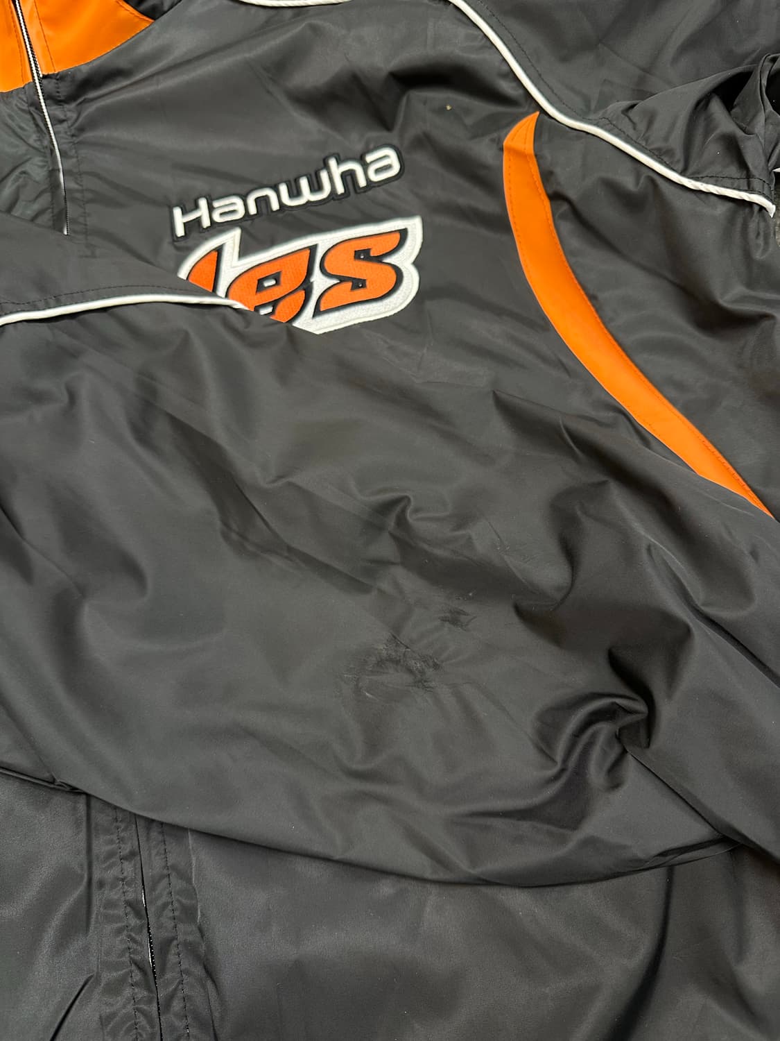 한화이글스 미즈노 춘추 점퍼 자켓XXL 상품이미지6