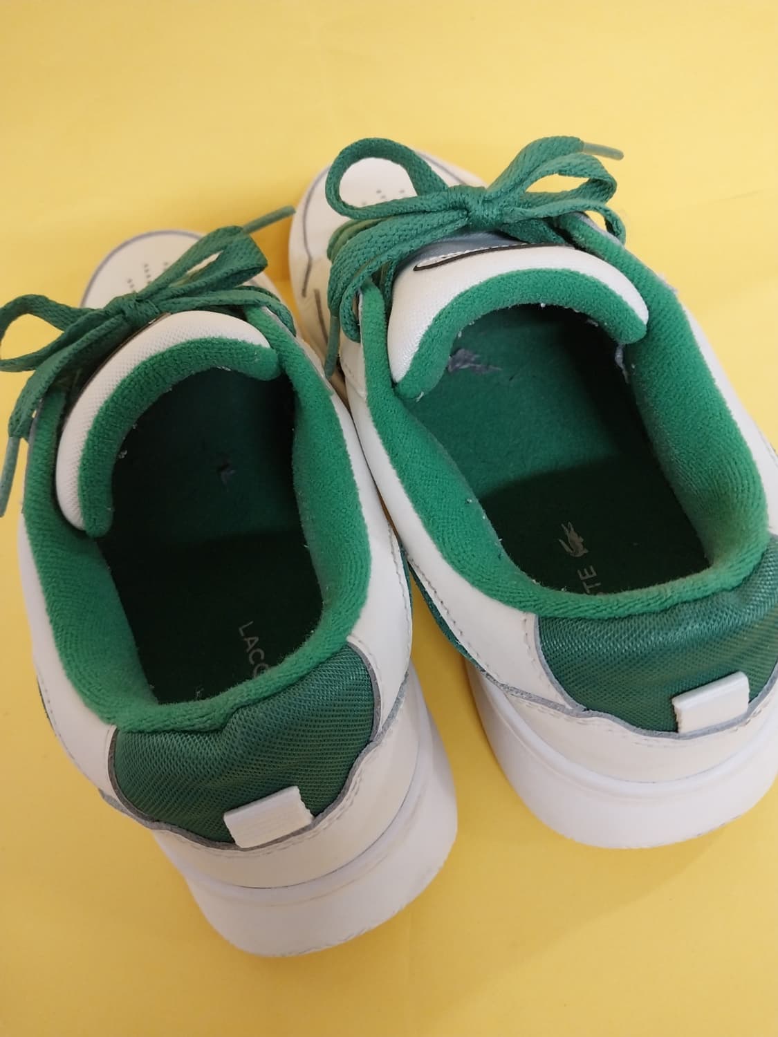 남성 라코스테 가죽 스니커즈, 운동화 (250) 상품이미지6