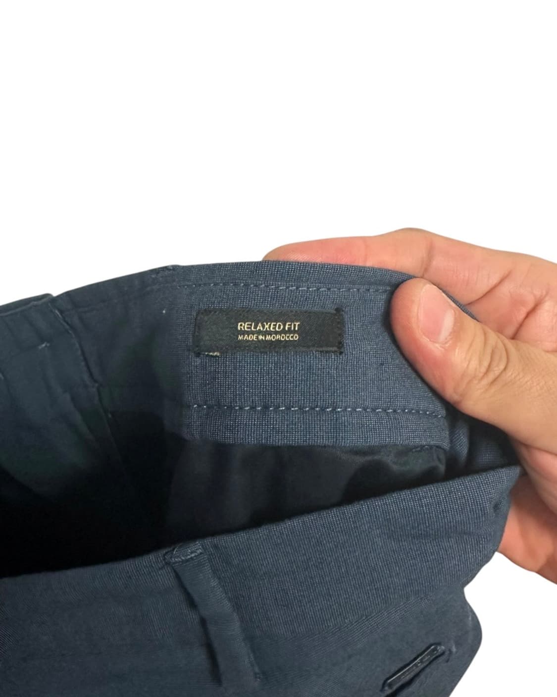(새상품)마시모두띠(Massimo Dutti) 릴렉스핏 네이비 치노팬츠 상품이미지6