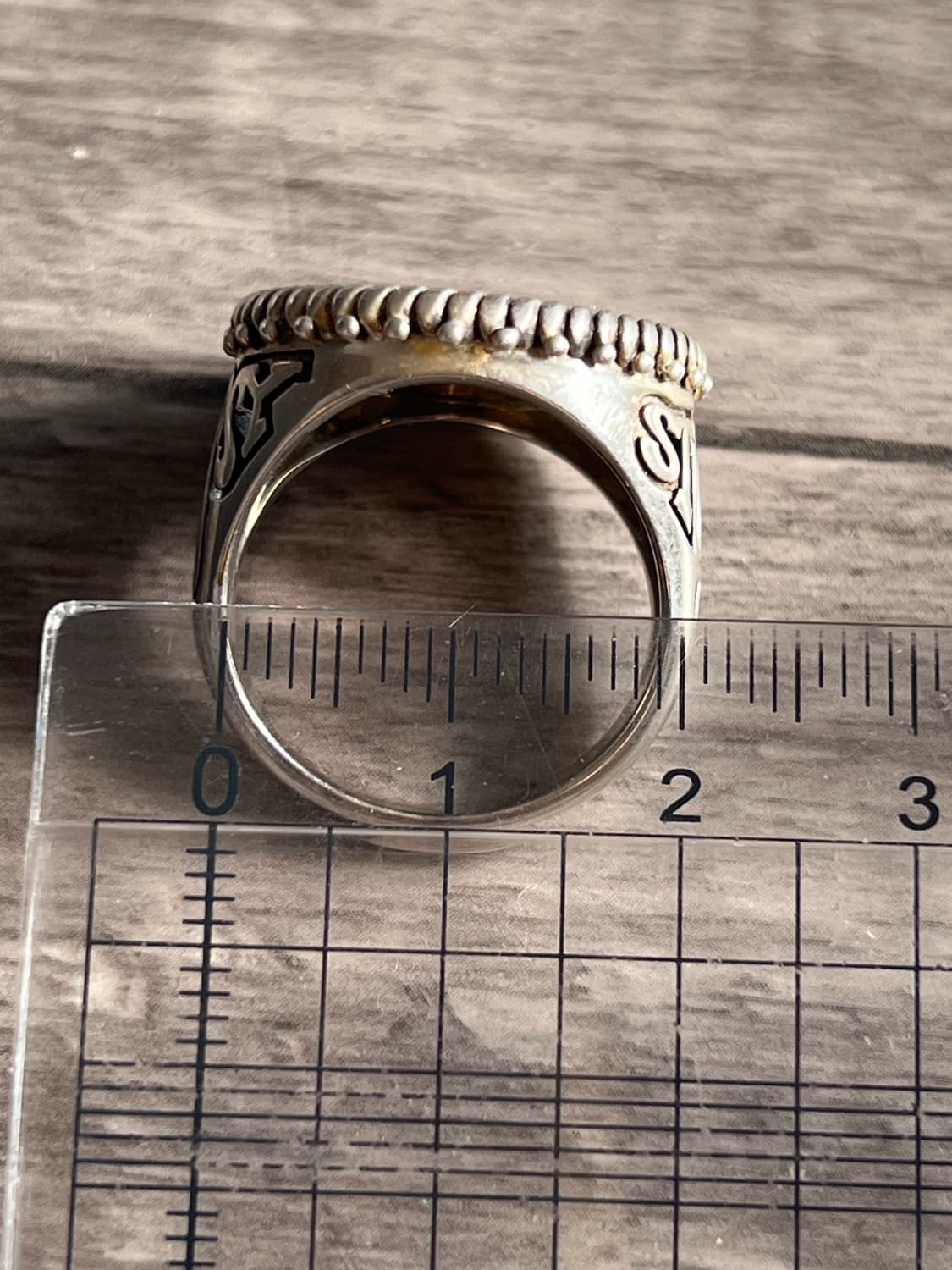 정품 중고 스투시 소버린 링 us9 19호 상품이미지7