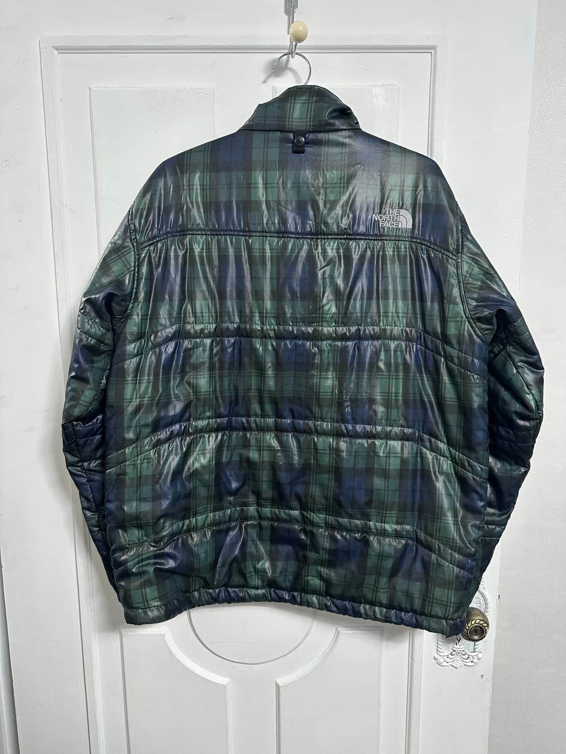 노스페이스 블랙와치 경량패딩 상품이미지2