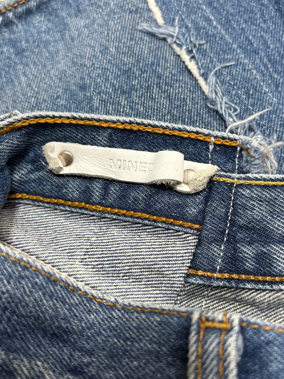 올드파크 x 마인데님 배기진 중청 상품이미지6