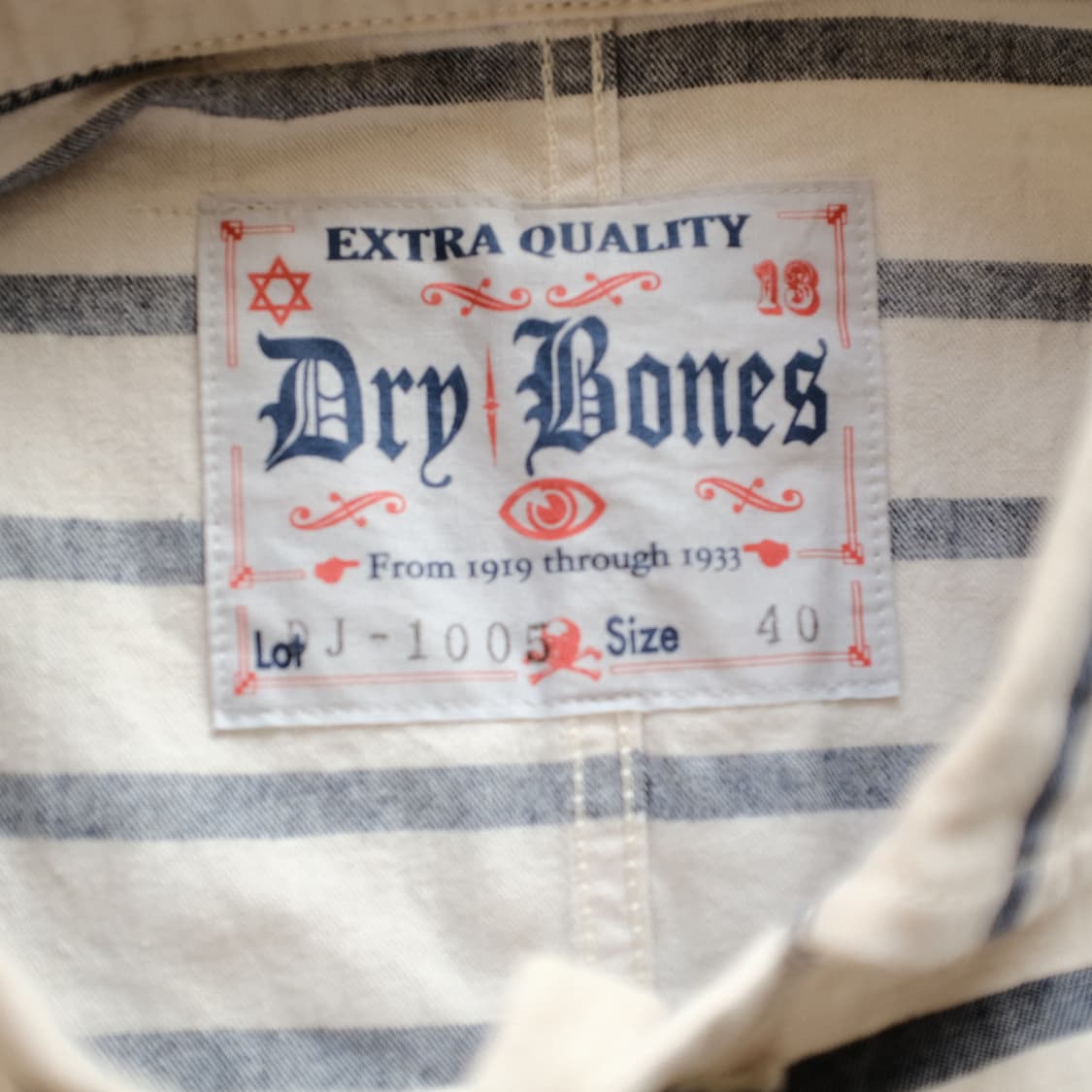 Made In JAPAN Dry Bones Work Jacket 상품이미지5