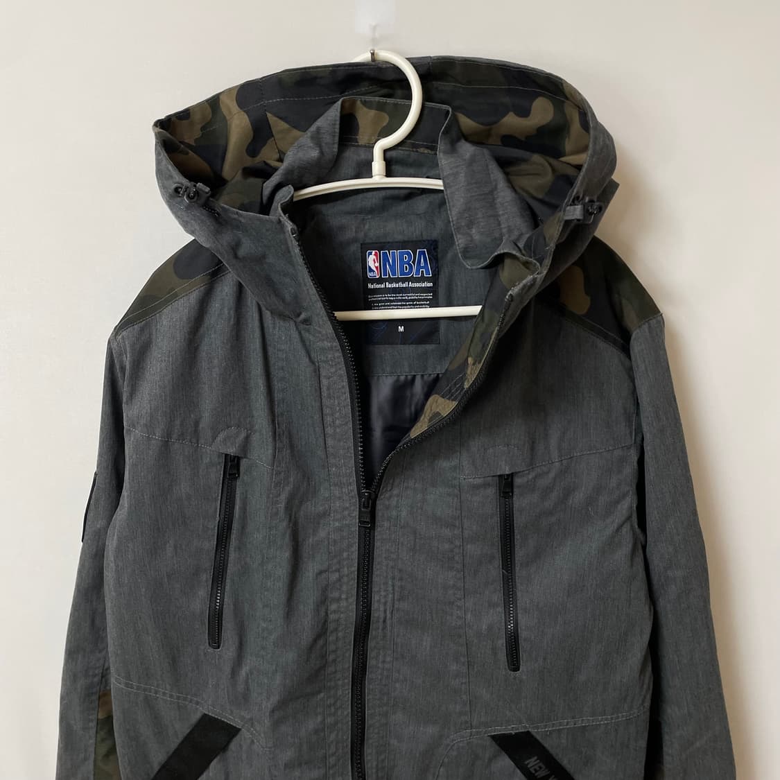 [ M ] NBA 뉴욕 닉스 카모 바람막이 상품이미지2
