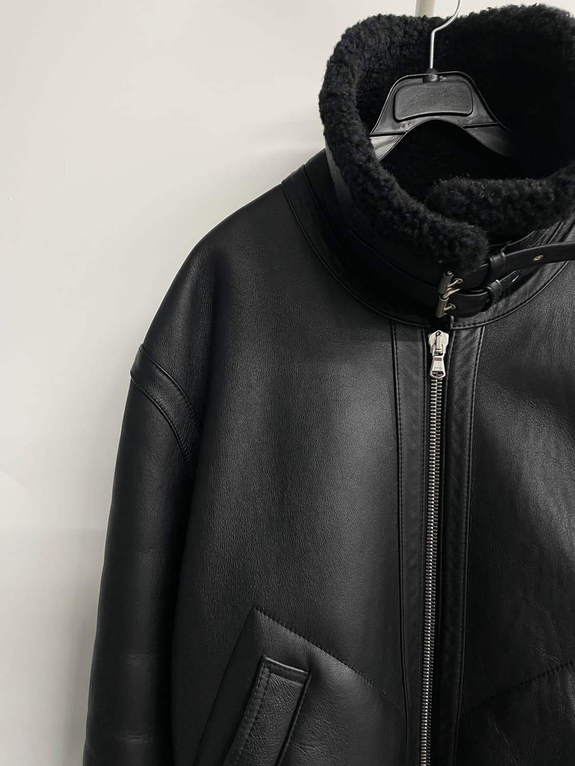 앤더슨벨 리얼양가죽 무스탕 남 M 상품이미지3