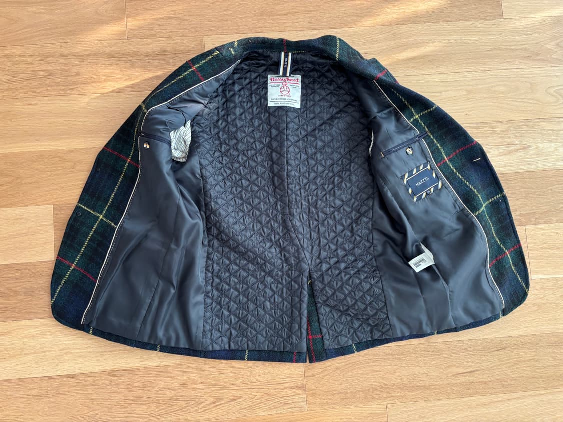 헤지스 트위드 체크자켓 105 상품이미지6