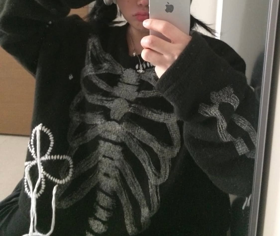 써저리 본 니트 상품이미지2