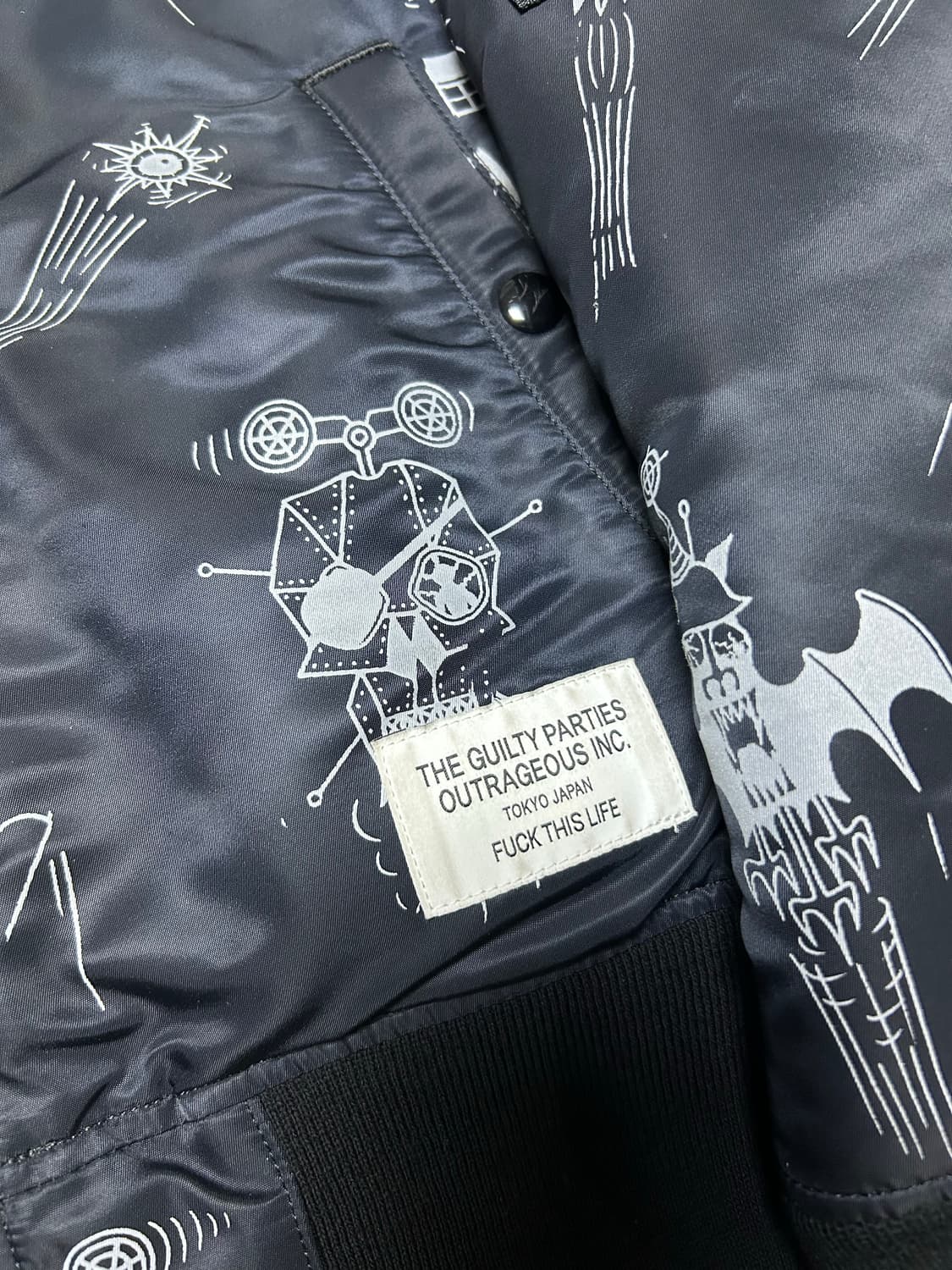 와코마리아 울프헤드 항공점퍼 상품이미지4