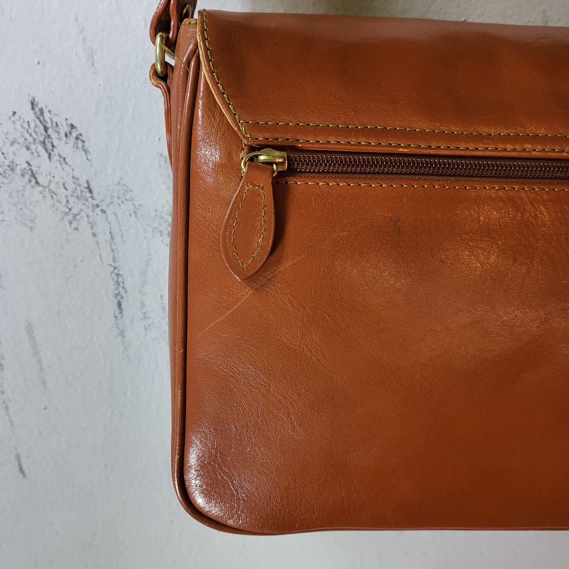 NICOLE 레더 크로스백 상품이미지7