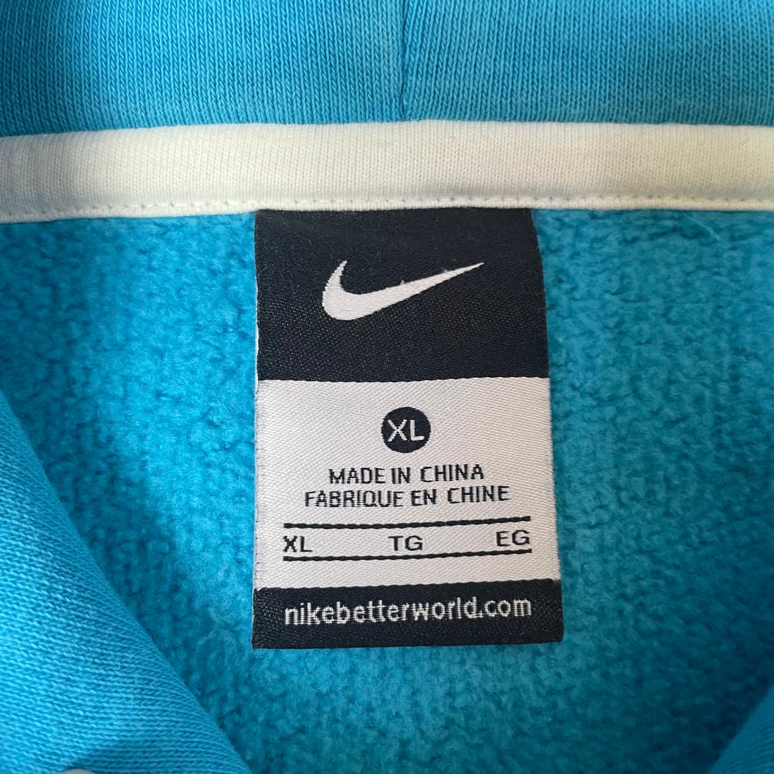 나이키 zero g's 로고 후드티 XL 상품이미지4