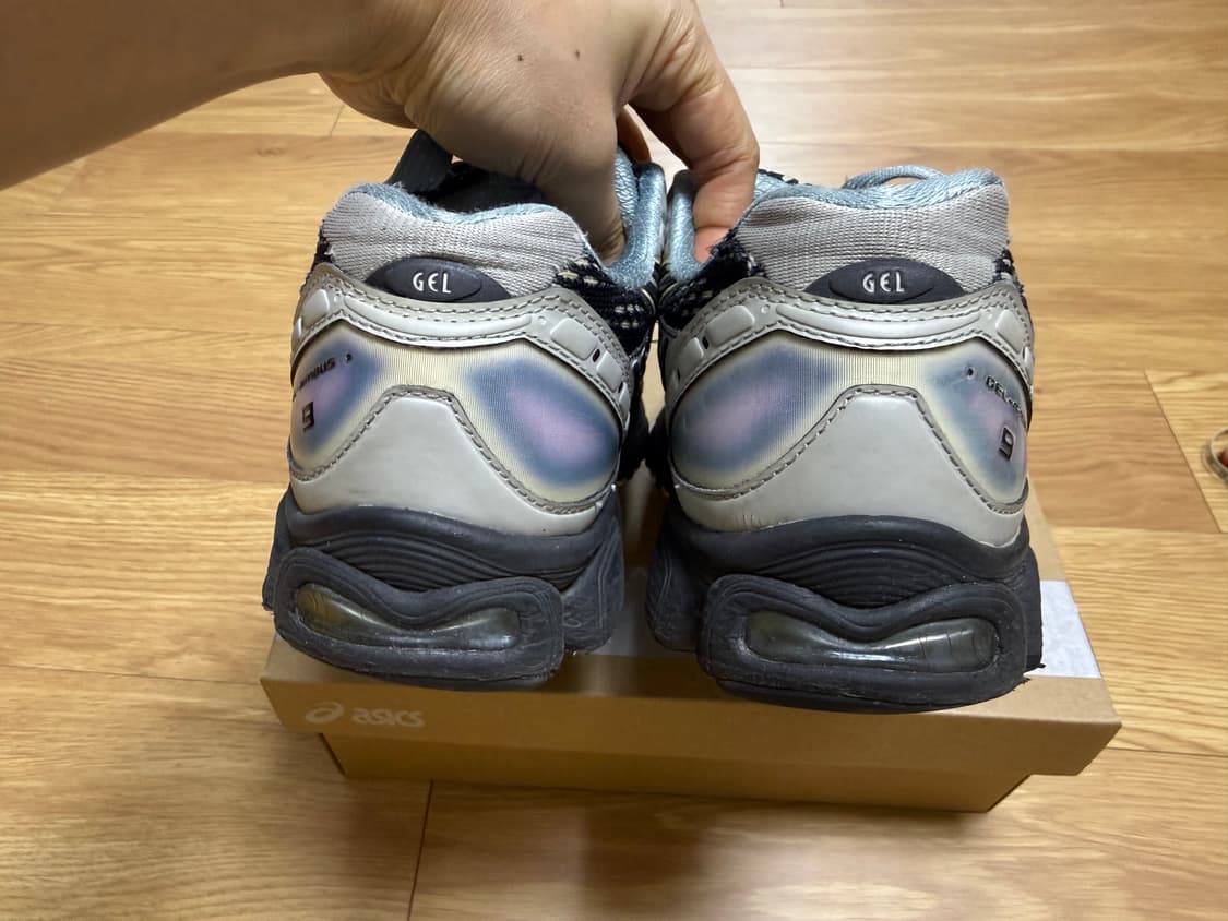 아식스 젤님버스9 블랙건메탈 상품이미지3