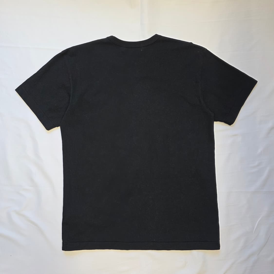 [2XL]꼼데가르송 블랙 하트 와펜 반팔 티셔츠 블랙 상품이미지5