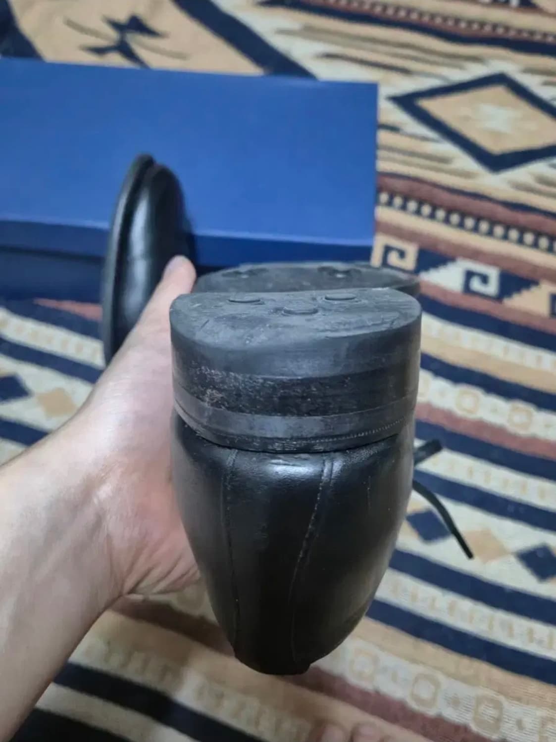 [UK6.5]샌더스 BGS 플레인토 왁시레더 밀리터리 더비 상품이미지5