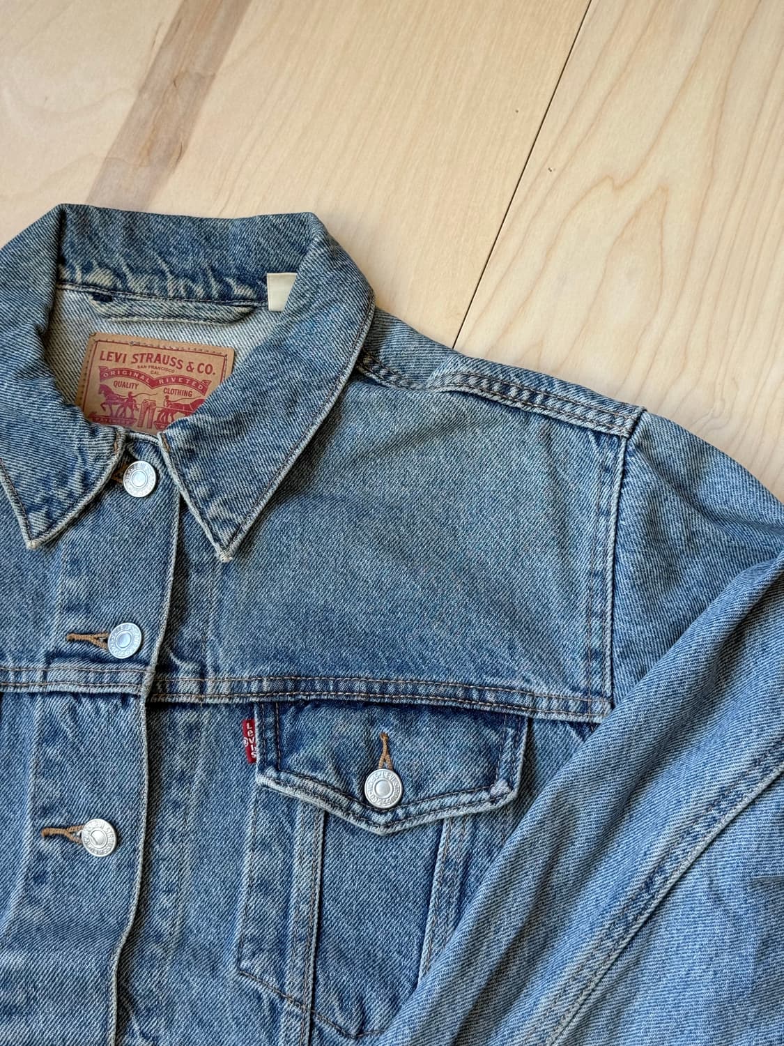 Levi’s light blue 3rd Denim Jacket 상품이미지3