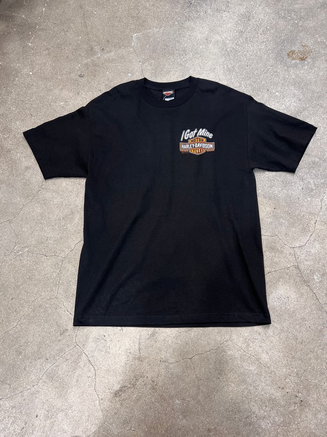 할리데이비슨 오번 반팔티셔츠 블랙 상품이미지1